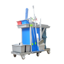 Hospital municipal transportation cleaning tool set Janitor Cart
